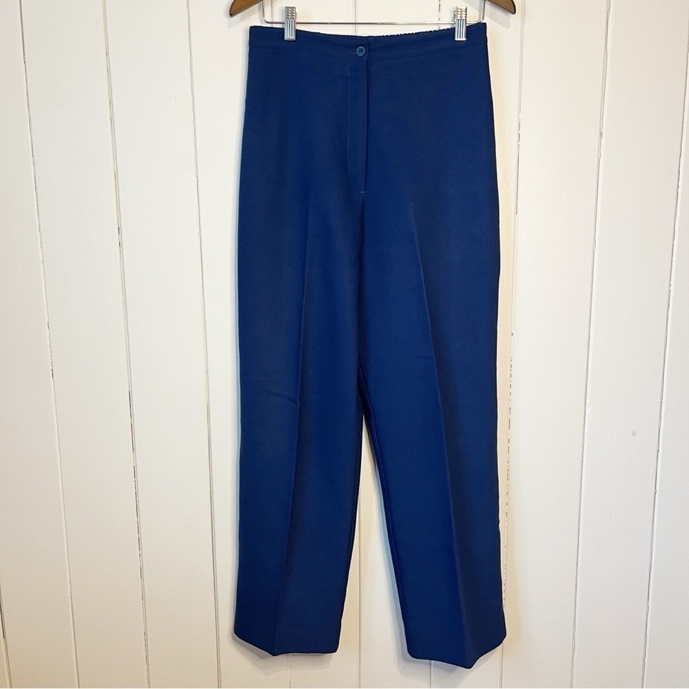 Vintage Fire Islander Navy Blue High Waisted Pants. Size 14.